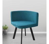 Hndudnff Triangle Chair Cover Stretch Curved Chair Half Round Stool Cover Washable Hotel Chair Cover 3