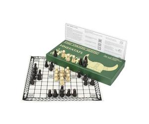 Hnefatafl Board Game - Viking Chess Set - The Masters Edition with Cloth Board and Detailed Resin Pieces - Two Player Strategy Board Game