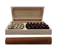 Hnefatafl gameset- Board Game, Tabletop Toy | Historical War Strategy Game, Travel-Sized Learning setfor Adults & Kids, Medieval gamefor Home, Cabin, Road Trips, gameNight