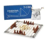 Hnefatafl - The Viking Game - Includes Uniquely Designed Cotton Drawstring Pouch/Bag For Playing Pieces