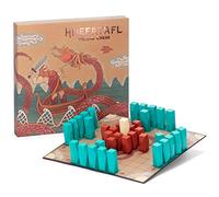 Hnefatafl Viking Chess Set - Authentic, Traditional Two-Player Strategy Board Game Classic - Historic European Tabletop Asymmetric War Game