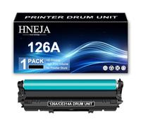 HNEJA 126A Drum Unit, Compatible CE314A Imaging Unit for HP CP1025 CP1025nw M175 M175a M175nw M275 M275NW M176N M177FW Printer,Black-1 Pack