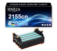 HNEJA 2155cn Drum Unit, Compatible 330-3108 Y459D KGR81 Imaging Unit for Dell 1320c 2130cn 2135cn 2150cn 2150cdn 2155cn 2155cdn Printer,4 Colors-1 Pack