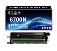 HNEJA 6700N Drum Unit, Compatible 108R00974 108R00971 108R00972 108R00973 Imaging Unit for Xerox Phaser 6700DN 6700DT 6700DX 6700N Printer,Cyan-1 Pack