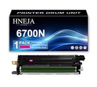 HNEJA 6700N Drum Unit, Compatible 108R00974 108R00971 108R00972 108R00973 Imaging Unit for Xerox Phaser 6700DN 6700DT 6700DX 6700N Printer,Magenta-1 Pack