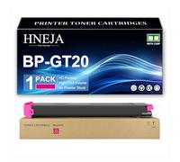 HNEJA BP-GT20 Toner Cartridge, Compatible BP-GT20BA BP-GT20CA BP-GT20MA BP-GT20YA Toner Cartridges for Sharp BP-10C20 BP-20C20 BP-20C25 Printer,Magenta-1 Pack