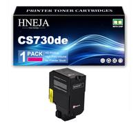 HNEJA CS730de Toner Cartridge, Compatible 71C2HK0 71C2HC0 71C2HY0 71C2HM0 | for Lexmark CX735adse CX737adzse CS730de CX730de CS735de Printer,Magenta-1 Pack
