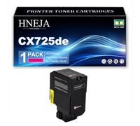 HNEJA CX725de / CX725dhe / CX725dthe Toner Cartridge | High Yield 84C2HKE 84C2HCE 84C2HME 84C2HYE Toner Cartridges Replacement,Magenta-1 Pack