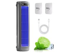 HNGKGJBL Brizac Air Conditioner, Brizaacstore, Qinux Brizaac Air Cooler, 2025 New Cooling Ace Portable Air Conditioner, Ac Fans That Blow Cold-Air for Bedroom with 3 Speeds(Dark gray)
