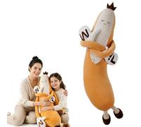 HNGKGJBL Eggplant Mango King Hugging Pillow, Smart Mango Patting Pillow for & Sleep Aid, Patting Pillows with Heating, Partner Plush Comfort Pillows for Side Sleepers(C eggplant,S)