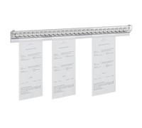 HNGUSNHOP Tab Grabber 30cm Plastic Receipt Holder Ticket Holder No Drill Wall-Mounted Kitchen Order Holder for Walls Home Kitchen Office Cafes Pubs Bars