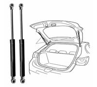 HNHPY 2 Pcs Car Rear Tailgate Boot Gas Spring Struts for Hyundai i20 II Active 2014-2020(OEM:81770C8000)-45.4cm, Rear Trunk Gas Struts Gas Springs Shock Absorber Boot Supports