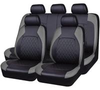 HNHPY Car Seat Covers Full Set for BMW E91 3 Series Touring 318i 320i 318d 320d, 5 Seat Comfortable and Breathable Protector Front Rear Back Seat Covers Accessories,C-Grey