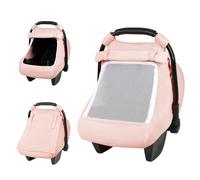 HNHUAMING Car Seat Cover Baby, Light Pink