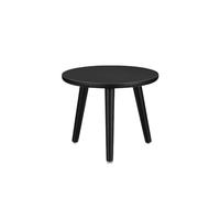 Hniuyun Indoor Plant Stands, Wood Plant Stand Plant Table for Flower Pots, Modern Home Decor Small Round Side Table, 22 x 28cm