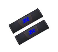 HNJDM 2Pcs Seat Belt Padding for MG ZR, Seat Belt Pad Cover Seat Belt Strap Shoulder Pad Seatbelt Protector Cover Pads,Blue