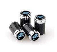 HNJDM 4Pcs Car Valve Caps for Volvo R-Design, Water-proof Tyre Caps Rust-resistant Valve Covers Caps for Tyres Air Cap Accessories
