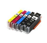 HNJFXCRO 5 Sets Ink Cartridge Compatible With TS8130 PGI 780 XXL CLI 781XXL