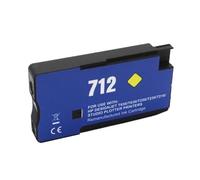 HNJFXCRO 712XL Ink Cartridge Compatible Compatible With HP712 3ED71A Compatible With DesignJet T210 T230 T250 T650 T630 Inkjet Printer Color(1pcs Yellow)