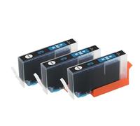HNJFXCRO Compatible Ink Cartridge Compatible With HP364 HP364XL Compatible With Photosmart Deskjet 3070A 5510 6510 B209a C510a C309a C6380 C5380 3520(3PCS Cyan)