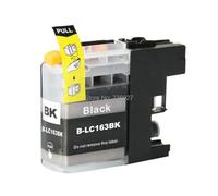 HNJFXCRO Compatible LC161 LC163 Ink Cartridge Compatible With Use With MFC-470DW MFC-650DW MFC-J870DW DCP-J152W DCP-J552DW DCP-J752DW MFC-J245 Printers(1pcs- Black)