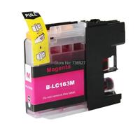 HNJFXCRO Compatible LC161 LC163 Ink Cartridge Compatible With Use With MFC-470DW MFC-650DW MFC-J870DW DCP-J152W DCP-J552DW DCP-J752DW MFC-J245 Printers(1pcs- Magenta)