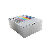 HNJFXCRO Empty Refillable Ink Cartridge 300ml T5441-T5448 With Resettable Chip Compatible With 7600 9600 Printer