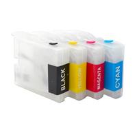 HNJFXCRO Refillable Ink Cartridge Compatible With Printer Models LC51 LC57 LC37 LC960 LC970 LC10 LC1000 135C 150C DCP-330C 350C
