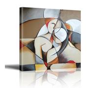 HNKDKJ Picasso Abstract Canvas Art Picture Famous Paintings on the Wall Art Posters and Prints Dream Women Classical Decor 65x65cm/26x26inch -Inner-Frame