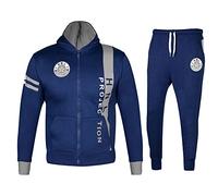 HNL BOYS TRACKSUIT KIDS UNISEX BOYS/GIRLS BOTTOM TOP JOGGING SUITS HOODIE ZIP UP JACKET TOP BOTTOMS CONTRAST PANEL HOODIE DESIGNER SIZES 5 6 7 8 9 10 11 12 13 (7-8 Years, Teal Steel Grey)