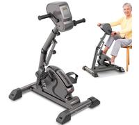HNLIY Motorized Pedal Exerciser, Physical Therapy Under Desk Assisted Rehabilitation Electric Exercise Bike with Leg arm Workout, Knee Recover Fitness Equipment for Elderly
