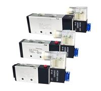 HNMHPGVWD 4V210-08 4V310-10 4V410-15 2 Position 5 Port Five Way Control Air Valve Electromagnetic DC12V DC24V AC110V AC220V(Only Valve AC220V,4V310-10)