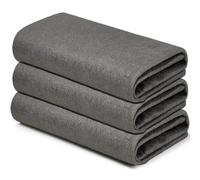 HNNFMY Magic Cleaning Cloths for Glass 3PCS, Reusable Glass Cleaning Rag Super Soft Premium Streak Free Washable Cloth for Home,Kitchen,Cars Window(20x30cm)