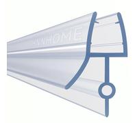 HNNHOME Bath Shower Screen Door Seal Strip for 4-6mm Glass Up to 14mm Gap | Bath screen seal, Shower door replacement, Flexible rubber plastic profile, Helps reduce water splash, Quick push-fit fitting