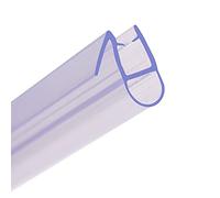 HNNHOME Bath Shower Screen Door Seal Strip for 4-6mm Glass Up To 8mm Gap