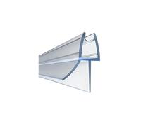 HNNHOME Clear Bath Shower Screen Door Seal for 4-6mm Glass Up to 18mm Gap
