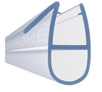 HNNHOME Shower Screen Door Seal Strip 870mm for 4-6mm Glass, 7mm Gap