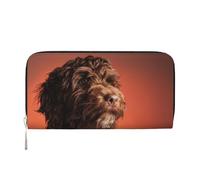 Hnnkloy Adorable Cockapoo Dog, PU Leather Wallets Large Capacity Clutch Wallet for Men Women