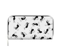 Hnnkloy Ants Insects, PU Leather Wallets Large Capacity Clutch Wallet for Men Women