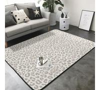 Hnnkloy Brown Pattern Leopard Print, Area Rug, Large Carpet, Anti-Skid Floor Mat For Living Room, Bedroom 208 X 148 cm
