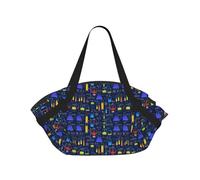 Hnnkloy Chemistry Experiment,Portable Camping Mat Multifunctional Foldable Picnic Blanket As Camping Tote Bag For Traveling