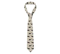 Hnnkloy Classic Neck Tie Border Collie Cute Border Collies Designs Men'S Necktie