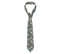 Hnnkloy Classic Neck Tie Science Chemistry Pattern Men'S Necktie