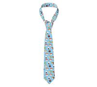 Hnnkloy Classic Neck Tie Sushi And Sashimi Men'S Necktie