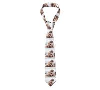Hnnkloy Classic Neck Tie Yorkshire Terrier Men'S Necktie