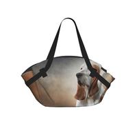 Hnnkloy Dog Basset Hound,Portable Camping Mat Multifunctional Foldable Picnic Blanket As Camping Tote Bag For Traveling