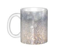 Hnnkloy Glitter Diamonds,Ceramic Mug Large Coffee Cup Suitable for Kitchen Restaurant Office Coffee Shop 330ml