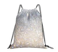 Hnnkloy Glitter Diamonds, Drawstring Backpack Unisex Sport Gym Bag Casual Daypack Drawstring Sackpack