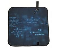 Hnnkloy Glowing Mathematical Physics Chemistry Formulas,Folding Seat Mat, Oxford Cloth Sit Mat, Portable Seat Cushion for Outdoor Camping Traveling