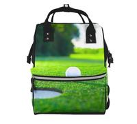 Hnnkloy Golf Course, Large Capacity Mummy Backpack Diaper Bag Travel Backpack for Outdoor